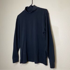 L.L. Bean womens black turtleneck